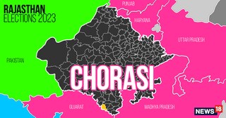 Chorasi (Scheduled Tribe) Assembly constituency in Rajasthan
