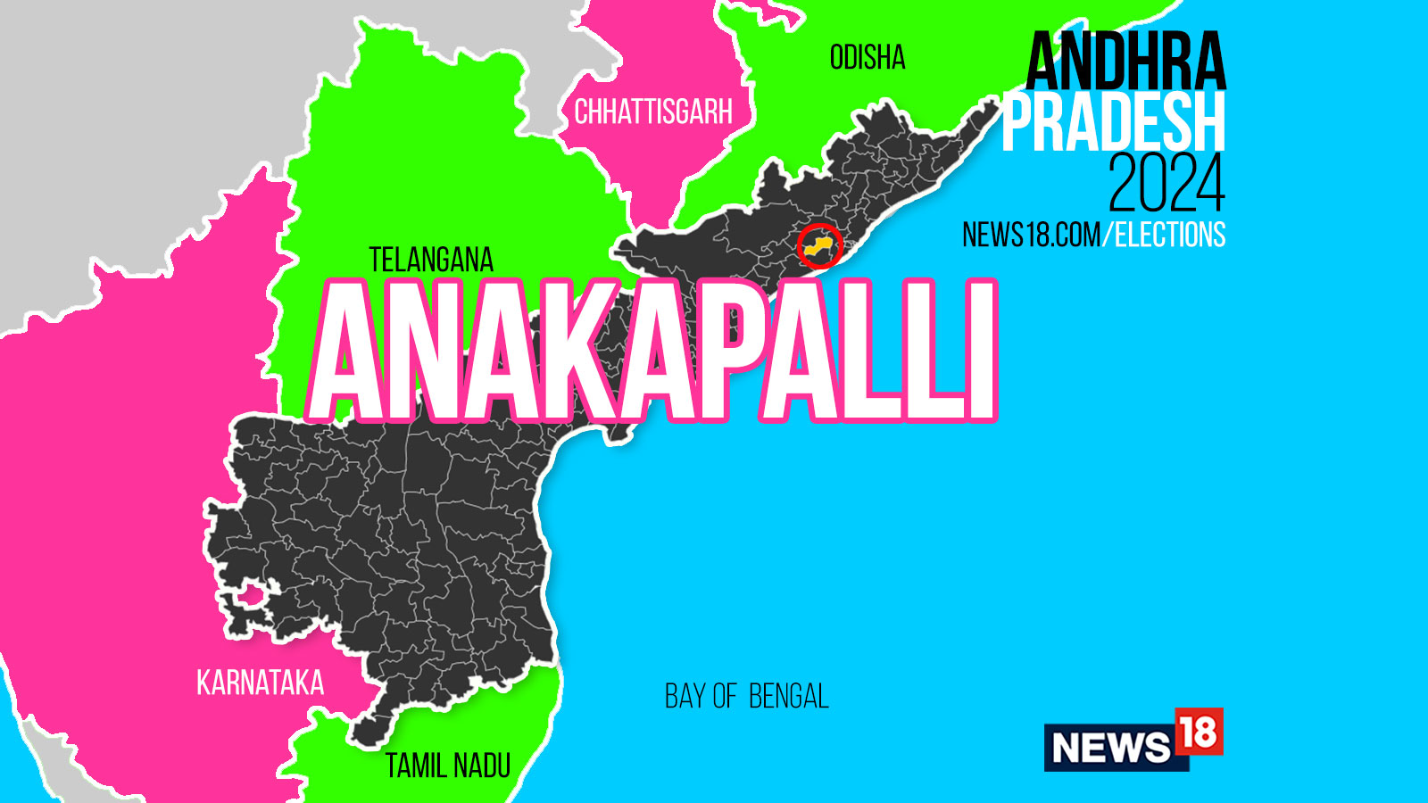 Anakapalli, Andhra Pradesh Assembly Election 2024 Party Wise