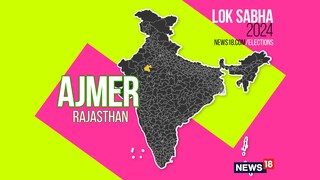 Ajmer Lok Sabha constituency (Image: News18)