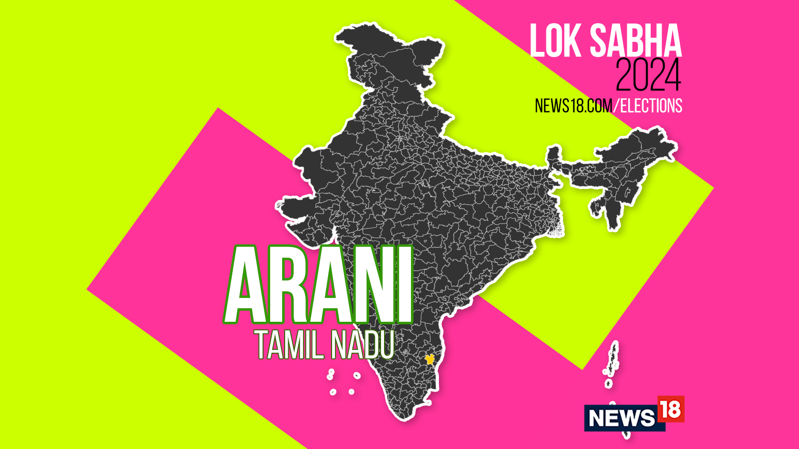 Arani Lok Sabha Seat Election 2024 Party Wise Candidates, Voting Date
