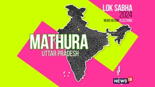 Mathura Lok Sabha constituency (Image: News18)