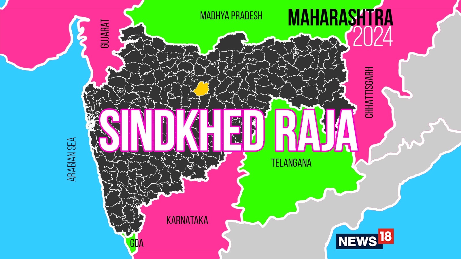 Sindkhed Raja, Maharashtra Assembly Election 2024 Party Wise