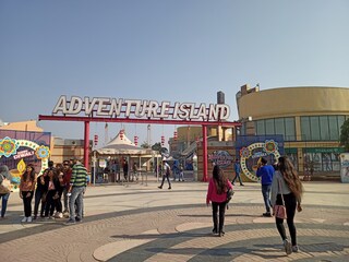 Adventure Island, Rohini is an amusement and theme park situated in Delhi. Adventure Island is loaded with multiple entertaining theme based fun rides.Copyright (c) 2021 POOJA SAINI/Shutterstock.