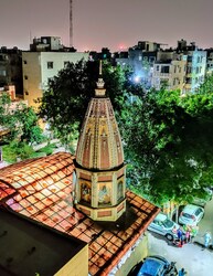 Raghunath Temple , New Delhi Shalimar bagh. Copyright (c) 2019 Sarthakb7/Shutterstock.