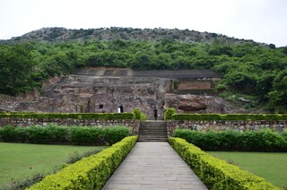 Son Bhandar Caves in Rajgir in Bihar. Copyright (c) 2020 Alpha Travel Tales/Shutterstock.