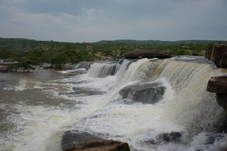 Waterfalls of Bihar, Cascade Waterfall in hill forest, Kaimur Wildlife Sanctuary, Sasaram in Bihar. Copyright (c) 2024 mjsnaps/Shutterstock.
