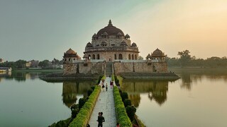 Beautiful view of sher Shah Suri Tomb Sasaram Rohtas Bihar. Copyright (c) 2024 iamrahul_1506/Shutterstock.
