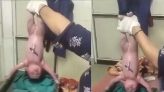 बाहुबली बाळाचा व्हिडिओ