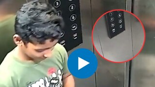 10व्या मजल्यावरून खाली पडली लिफ्ट