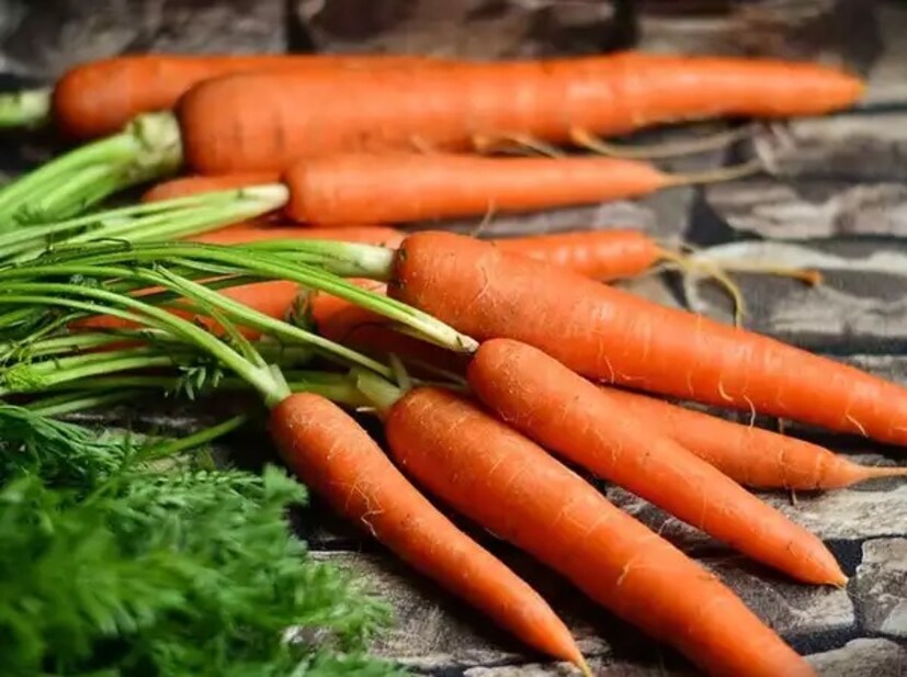 गाजर : गाजर आणि रताळी यांचे सेवन देखील दृष्टी वाढवण्यासाठी खूप फायदेशीर असते. यामध्ये बीटा कॅरोटीन आढळते, तसेच रताळ्यामध्ये असलेले व्हिटॅमिन सी आणि ई हे घटक असतात जे डोळ्यांची दृष्टी सुधारण्यासाठी उपयुक्त ठरतात.