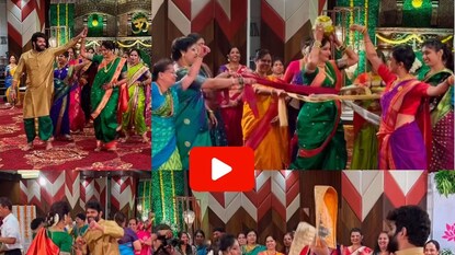 हार्दीक आणि अक्षया यांची मंगळागौर