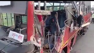 लातूर-नांदेड बसचा भीषण अपघात, 29 प्रवासी जखमी