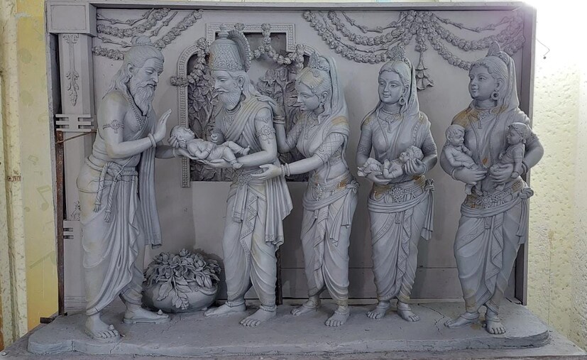 सध्या अयोध्येमध्ये प्रभू रामचंद्राच्या मंदिराचे काम सुरू झालेले आहे, हे काम करण्यासाठी स्वतंत्र यंत्रणा उभारण्यात आलेली आहे. या कामाचे वेगवेगळे टप्पे करण्यात आले आहेत. बांधकामाबरोबरच या ठिकाणी शिल्पकृती उभारण्याचेही काम सुरू आहे. 