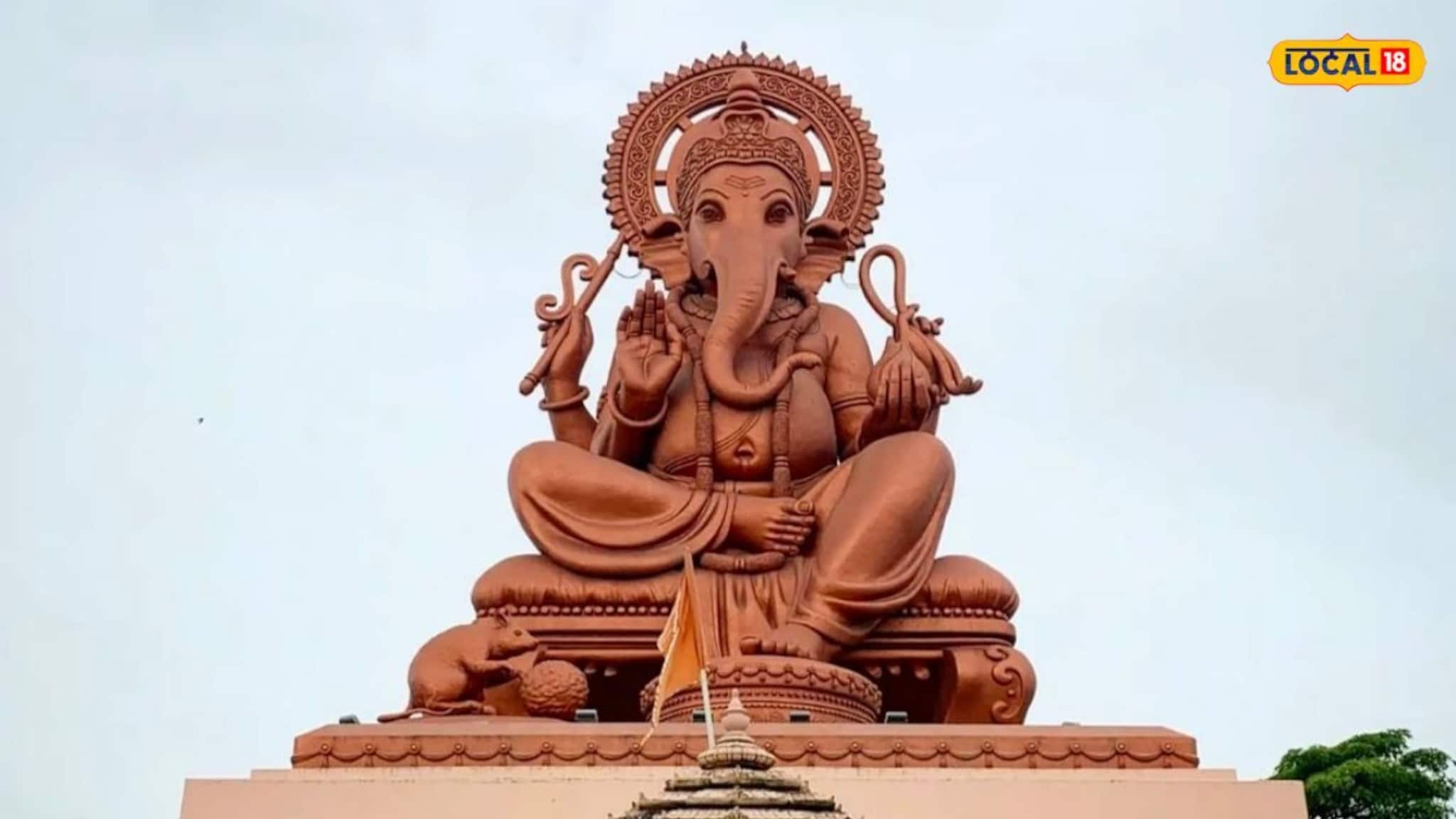 72 फूट उंच अन् 1 हजार टन वजन; डोळे दिपवणारं गणेशाचं भव्य रूप, पाहा आहे कुठे?