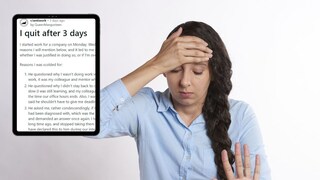 मुलीने 3 दिवसात सोडली नोकरी