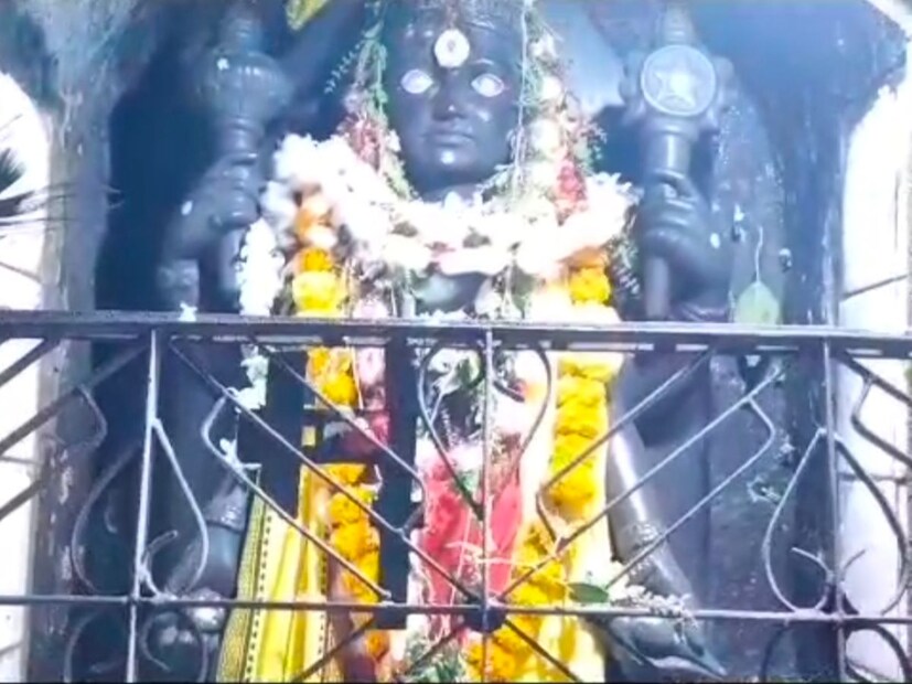 काय आहे मंदिराचा इतिहास : परळी शहरातील गणेश पार भागातील मोरेश्वर गणपतराव बडवे यांना घराशेजारी पिंपळाच्या झाडाखाली विष्णूची मूर्ती असल्याचा साक्षात्कार झाल्यानंतर त्यांनी खोदकाम केल्यानंतर शालीग्रामाची चार फूट उंचीची भगवान विष्णूची मूर्ती सापडली होती. या मंदिराचा जमिनीपासून दहा फूट खोल गाभारा तयार करून बडवे यांनी या मंदिराचा जीर्णोद्धार केला या मंदिराची व्यवस्था बडवे घराण्याकडे आहे. 