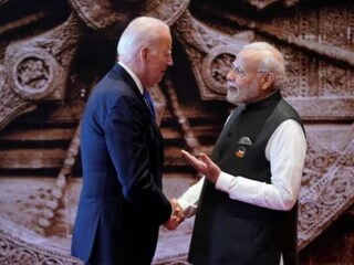 पंतप्रधान नरेंद्र मोदी आणि अमेरिकेचे राष्ट्राध्यक्ष जो बायडन पंतप्रधान नरेंद्र मोदी आणि अमेरिकेचे राष्ट्राध्यक्ष जो बायडन