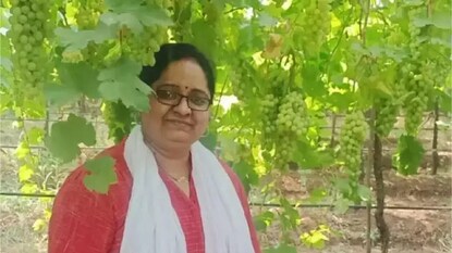 गणिताची शिक्षिका झाली शेतकरी 