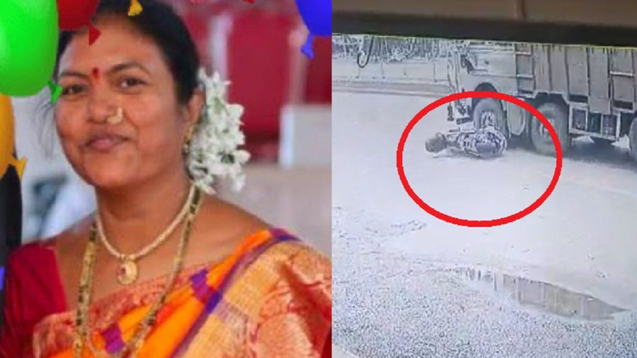 Chandrapur : ट्रकची स्कुटीला धडक, शाळेत निघालेल्या शिक्षिकेचा रस्त्यातच दुर्दैवी अंत; घटना सीसीटीव्हीत कैद