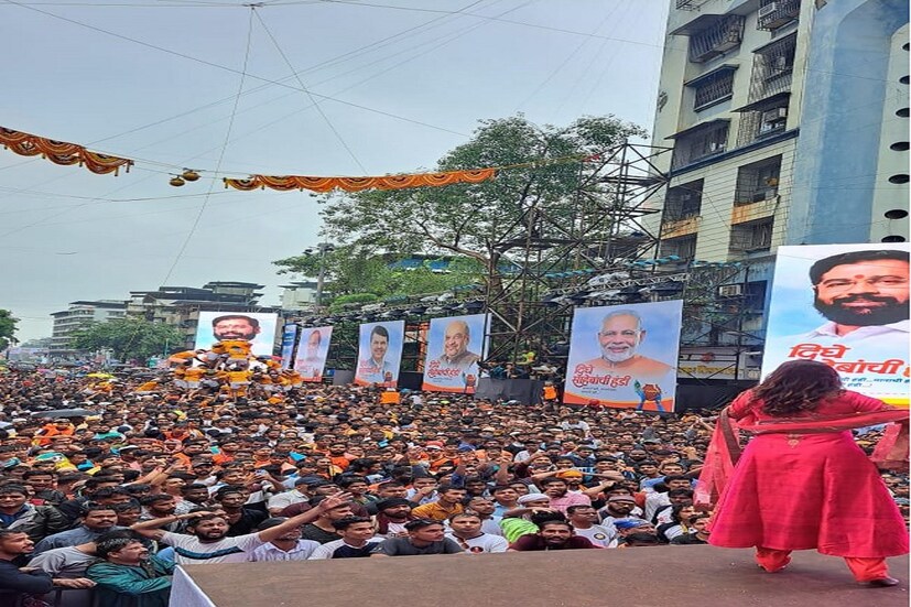 मुख्यमंत्री एकनाथ शिंदे यांसह अभिनेता जॅकी भगनानी, अभिनेत्री रकूल प्रीत सिंग इत्यादींनी टेंभी नाका दहीहंडी उत्सवात हजेरी लावली. यासोबत अनेक नृत्य कलाकार आणि गायकांनी गोविंदांचे मनोरंजन केले.