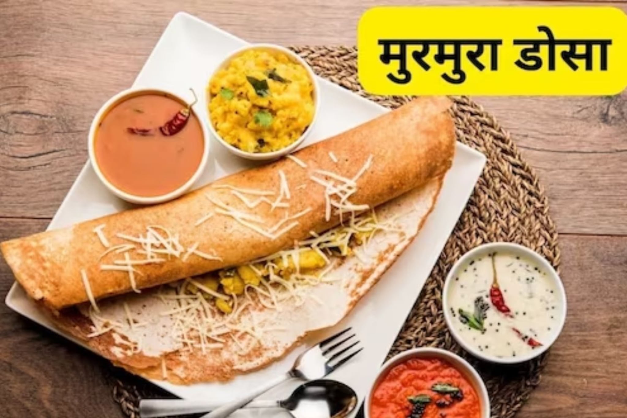 अचानक घरी पाहुणे आले तर काय नाश्ता कराल; मुरमुऱ्यांचा झटपट डोसा कधी ट्राय केला?