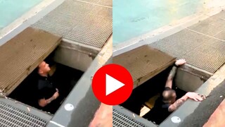 Apple AirPods गटारीत पडले Apple AirPods गटारीत पडले