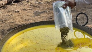 इथं 31 लिटर दूधापासून 1 किलो तूप बनवलं जातं. इथं 31 लिटर दूधापासून 1 किलो तूप बनवलं जातं.