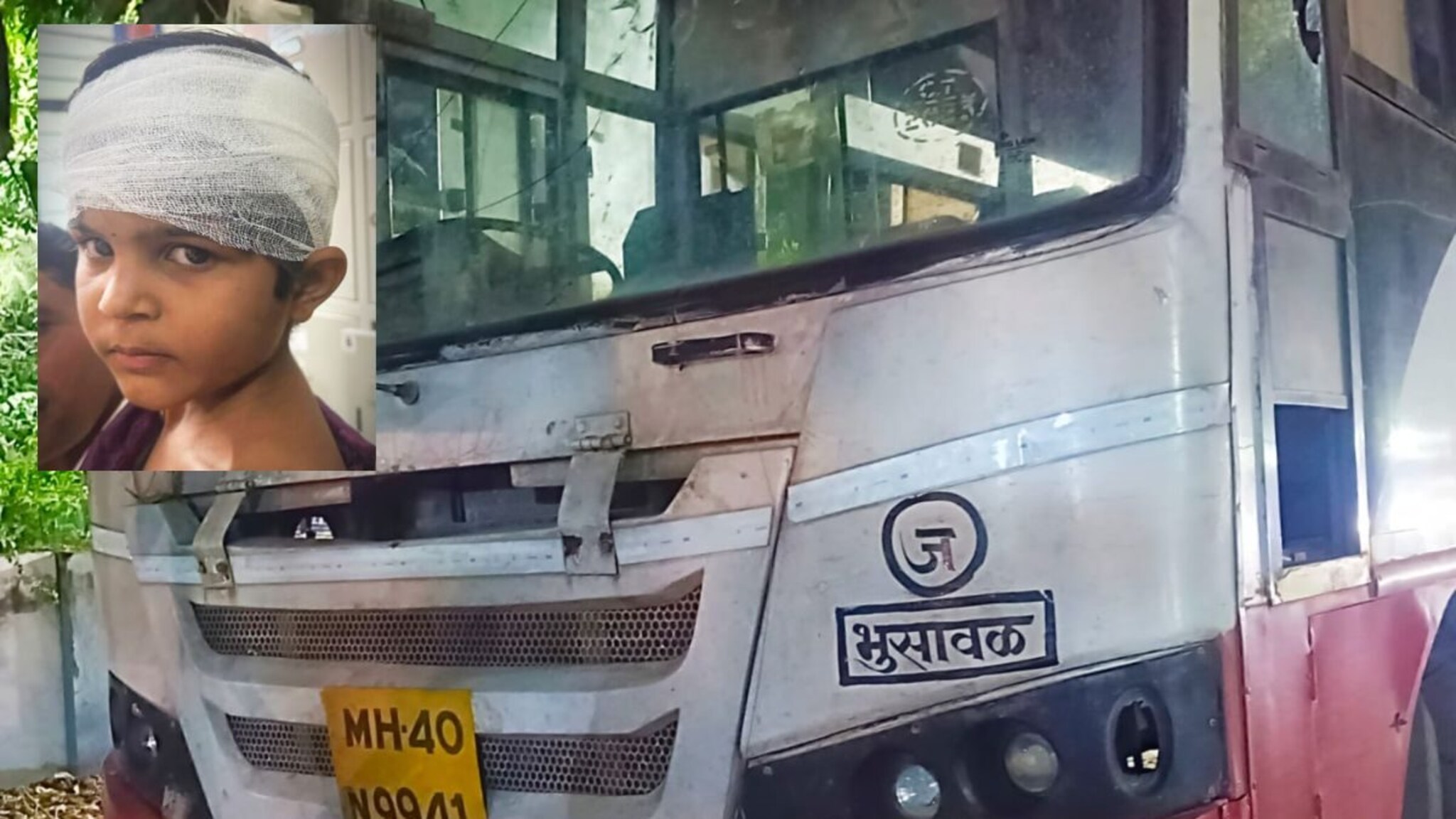 Jalgaon News : जळगावमध्ये बसवर दगडफेक; चिमुकली जखमी, वाहकालाही केली मारहाण