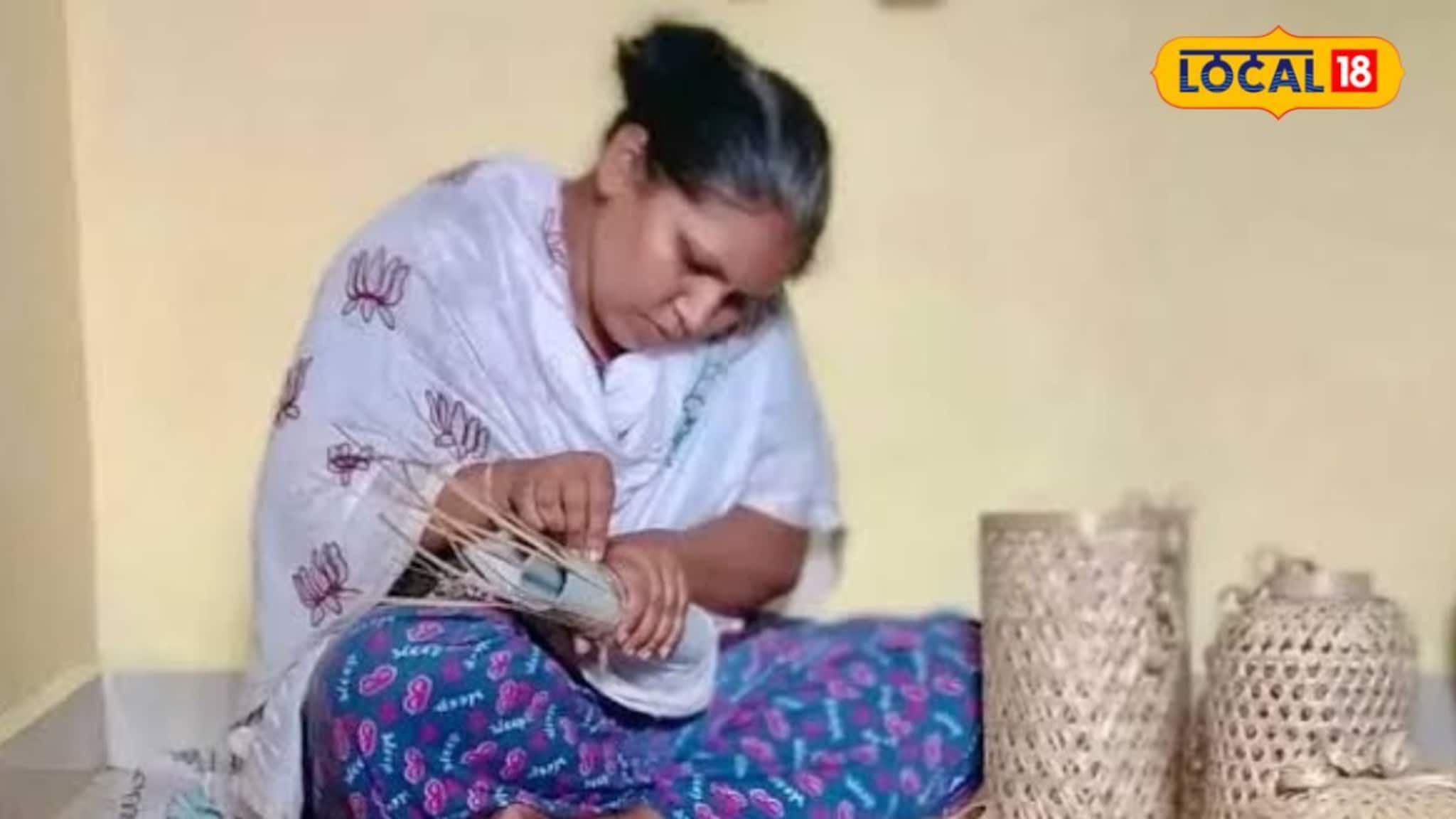 आदिवासी महिलांनी घडवल्या अप्रतिम कलाकृती; 'बांबू लेडी'ची जगभर चर्चा PHOTOS