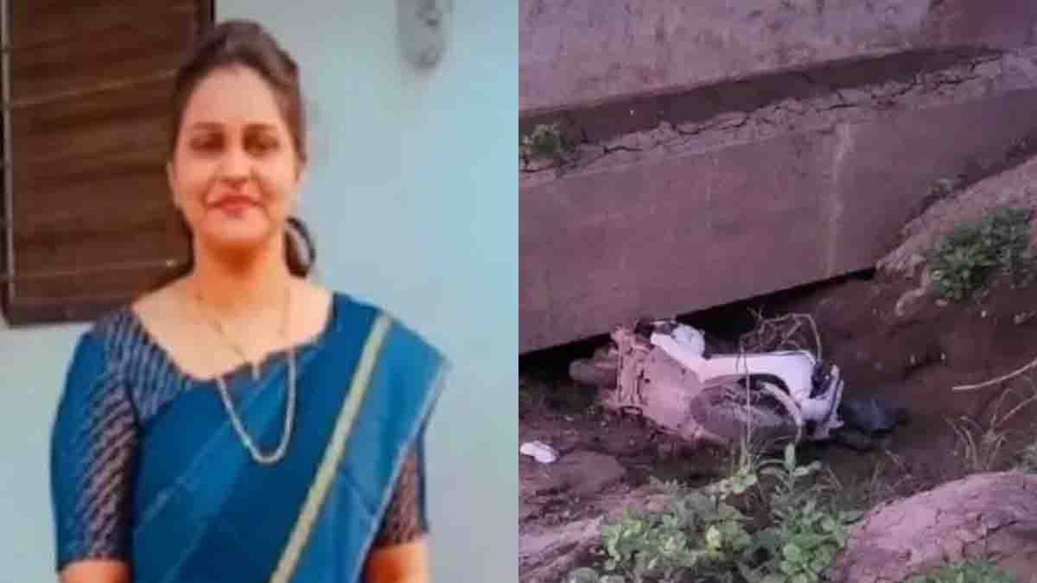 Chandrapur News : 30 फूट उंचीवरून गर्भवती मुलासह खाली पडली, रात्रभर आईच्या मृतदेहाला चिकटून रडत राहिला चिमुरडा