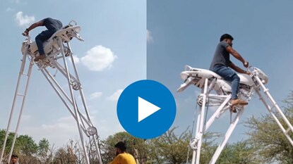 एवढी उंच गाडी चालवणार कशी? एवढी उंच गाडी चालवणार कशी?