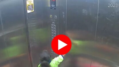 लिफ्टमध्ये 20 मिनिट अडकून राहिली चिमुकली लिफ्टमध्ये 20 मिनिट अडकून राहिली चिमुकली