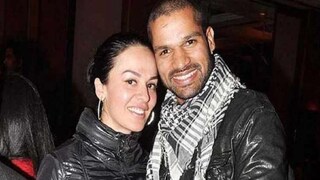 शिखर धवन आणि पत्नी आयेशा मुखर्जी