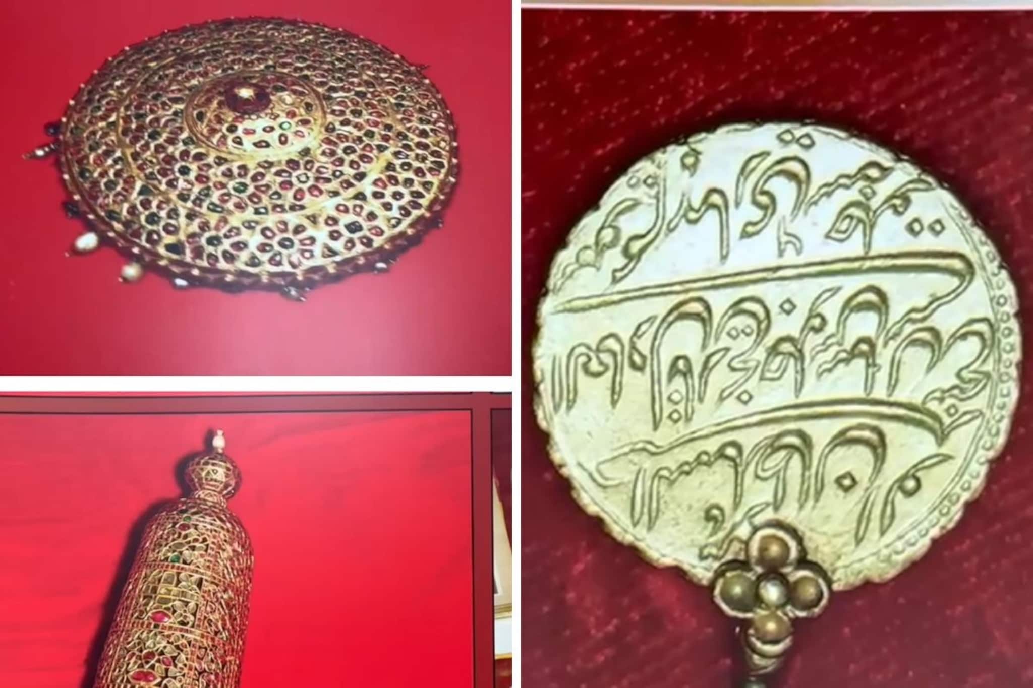 Tulja Bhavani : तुळजाभवानीच्या दागिन्यांवर शिवरायांचा उल्लेख, अलंकाराचे Photo पाहून डोळे दिपून जातील