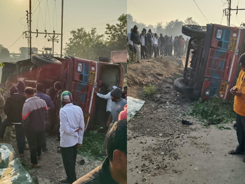 घटनेबाबत अधिक माहिती अशी की, ही बस राहुरीहून आश्वी शिबलापूर मार्गे संगमनेरकडे निघाली होती. मात्र पिंपरणे गावात पोहोचल्यानंतर बसचा रॉड तुटला. बसचा रॉड तुटल्यानं चालकाचं वाहनावरील नियंत्रण सुटलं आणि बस रस्त्याच्या कडेला पलटी झाली.