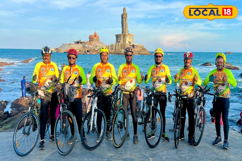 कागलपासून बेळगाव मार्गे येल्लापुर पर्यंत 225 किलोमीटरचा दुसरा टप्पा, त्यानंतर गोकर्ण महाबळेश्वर दर्शन घेऊन मुरूडेश्वर येथे 200 किलोमीटरचा तिसरा टप्पा पूर्ण केला.