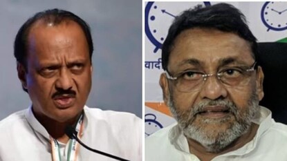 नवाब मलिक अजितदादांच्या भेटीला, एक तासाच्या चर्चेत काय झालं? तटकरेंनी सांगितलं