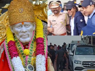 shahrukh khan at shirdi 
