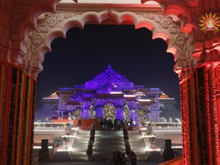 रामलल्ला प्राणप्रतिष्ठा सोहळ्यापूर्वी मंदिराच्या आतील Exclusive PHOTO