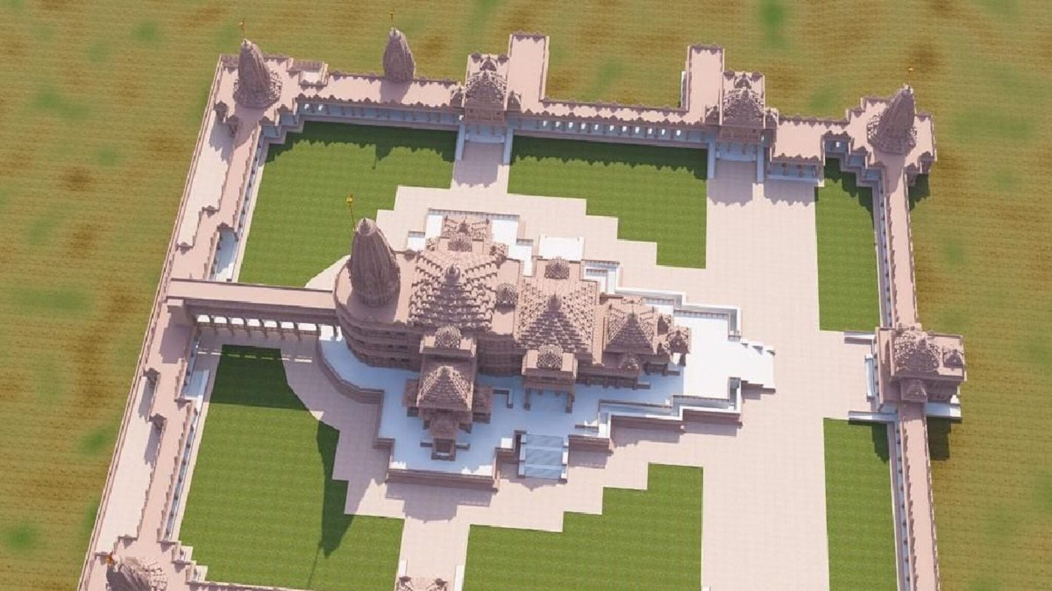 हत्ती, सिंह आणि गरूड; राम मंदिराच्या प्रवेशद्वाराचे पहिले Photo, पाहून डोळे दिपतील!