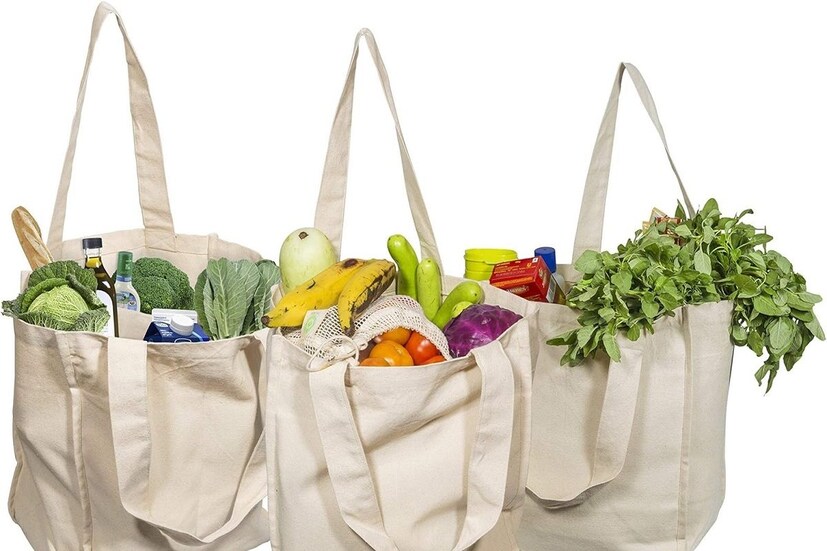 कापडी पिशव्या : अनेक ठिकाणी प्लास्टिक पिशव्या वापरण्यावर बंदी आहे. तेव्हा हळदी कुंकू कार्यक्रमात महिलांना वाण देण्यासाठी कापडी पिशव्या हा चांगला पर्याय आहे. महिला भाजीसाठी जाताना किंवा सामना खरेदी करताना कापडी पिशव्यांचा वापर करू शकतात. बाजारात विविध डिझाईनच्या कापडी पिशव्या उपलब्ध असून त्यांची किंमत अवघ्या 10 रुपयांपासून सुरु होते.