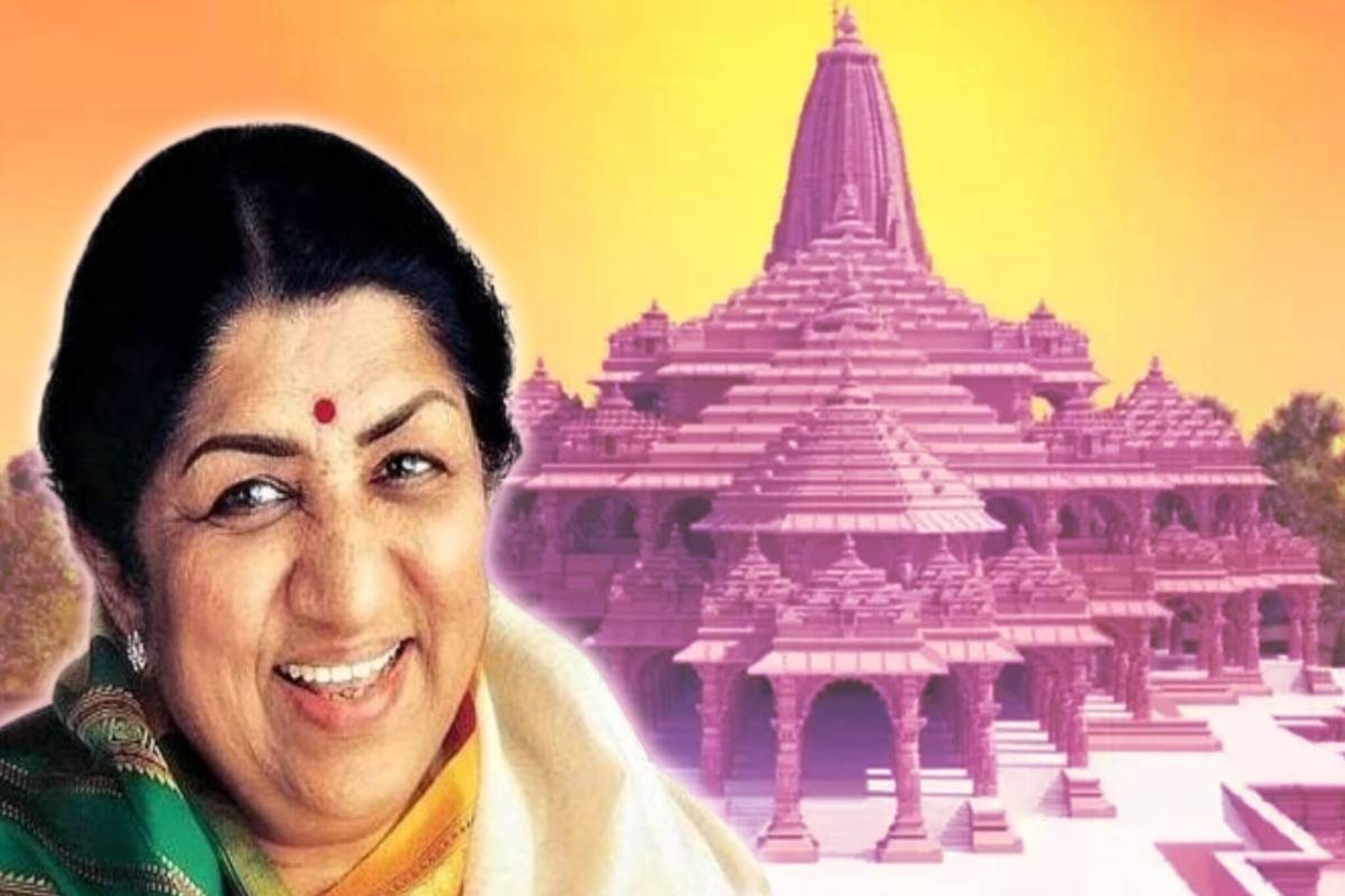 'राम आएंगे' ऐका लता मंगेशकर यांच्या आवाजात, AI वर तयार झालेल गाणं Viral