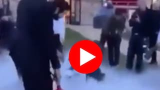 ड्रेसला आग लावून केली एण्ट्री, वेडिंगमध्ये कपलचा थरारक स्टंट; पाहा Video