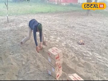 शेतातील दृश्य शेतातील दृश्य