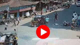 चिपळूणमधील अपघाताचा LIVE VIDEO चिपळूणमधील अपघाताचा LIVE VIDEO