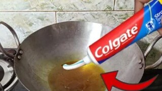 किचन जुगाड (फोटो - युट्युब व्हायरल व्हिडीओ ग्रॅब) किचन जुगाड (फोटो - युट्युब व्हायरल व्हिडीओ ग्रॅब)