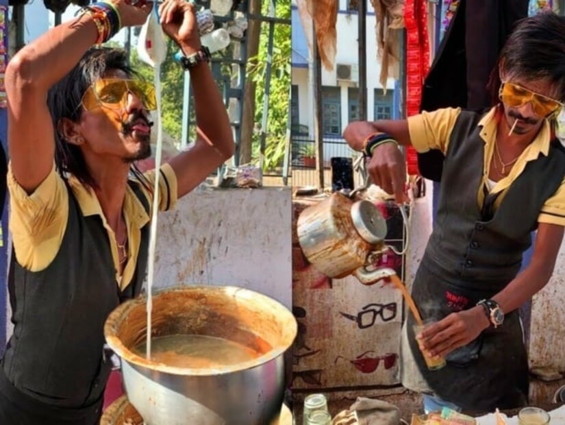 दुधाला जीभ लावण्याचा किळसवाणा प्रकार करणाऱ्या नागपुरातील डॉली चहावाल्याचा व्हिडीओ काही महिन्यांपूर्वी सोशल मीडियावर व्हायरल झाला होता. त्यानंतर डॉली त्याच्या अनोख्या स्टाईलमुळे चर्चेत आला. डॉली चहावाल्याचे पूर्ण नाव डॉली मारुती पाटील असे असून तो नागपूर येथे 'डॉली की टपरी' नावाने चहाचा धंदा चालवतो. दुधाला जीभ लावण्याचा किळसवाणा प्रकार करणाऱ्या नागपुरातील डॉली चहावाल्याचा व्हिडीओ काही महिन्यांपूर्वी सोशल मीडियावर व्हायरल झाला होता. त्यानंतर डॉली त्याच्या अनोख्या स्टाईलमुळे चर्चेत आला. डॉली चहावाल्याचे पूर्ण नाव डॉली मारुती पाटील असे असून तो नागपूर येथे 'डॉली की टपरी' नावाने चहाचा धंदा चालवतो.