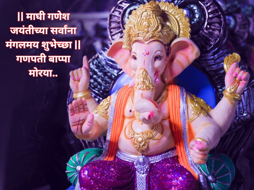 || माघी गणेश जयंतीच्या सर्वांना मंगलमय शुभेच्छा || गणपती बाप्पा मोरया
