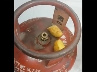 किचन जुगाड (फोटो - सोशल मीडिया व्हिडीओ ग्रॅब)
