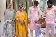 नातवाच्या हट्टासाठी मुख्यमंत्रीही झाले तयार; शिंदे कुटुंबाचं होळी सेलिब्रेशन